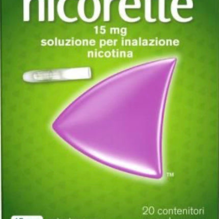 Nicorette Inhalator 15mg – 20 Cartridges