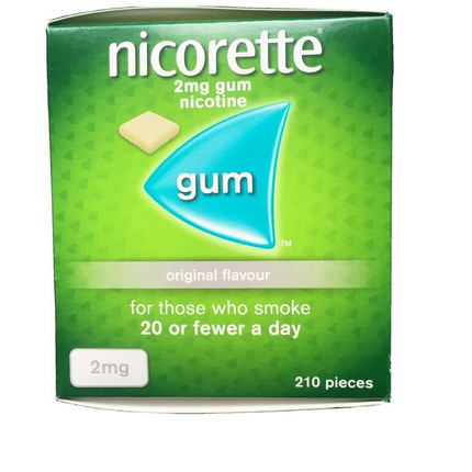 Nicorette Gum Nicotine Gums Chewing gum quit smoking