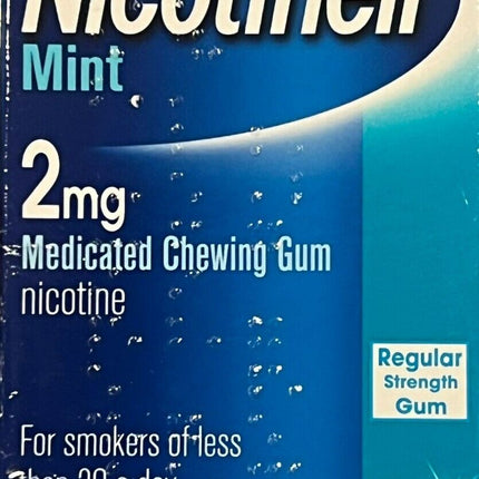 Nicotine chewing quit smoking MINT FRUIT