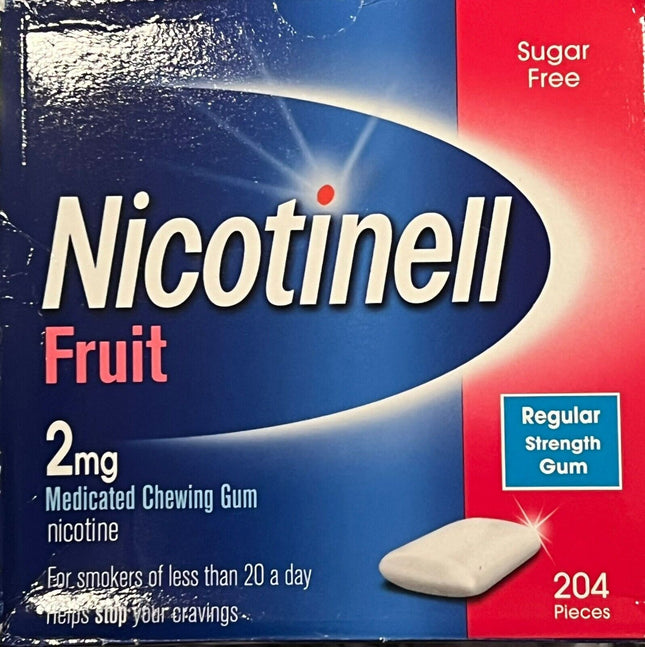 Nicotine chewing quit smoking MINT FRUIT