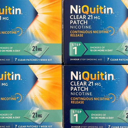 Niquitin Patch Nicotine Patches 7/14/21mg 28 patches